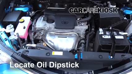 2018 Toyota RAV4 XLE 2.5L 4 Cyl. Oil Check Oil Level